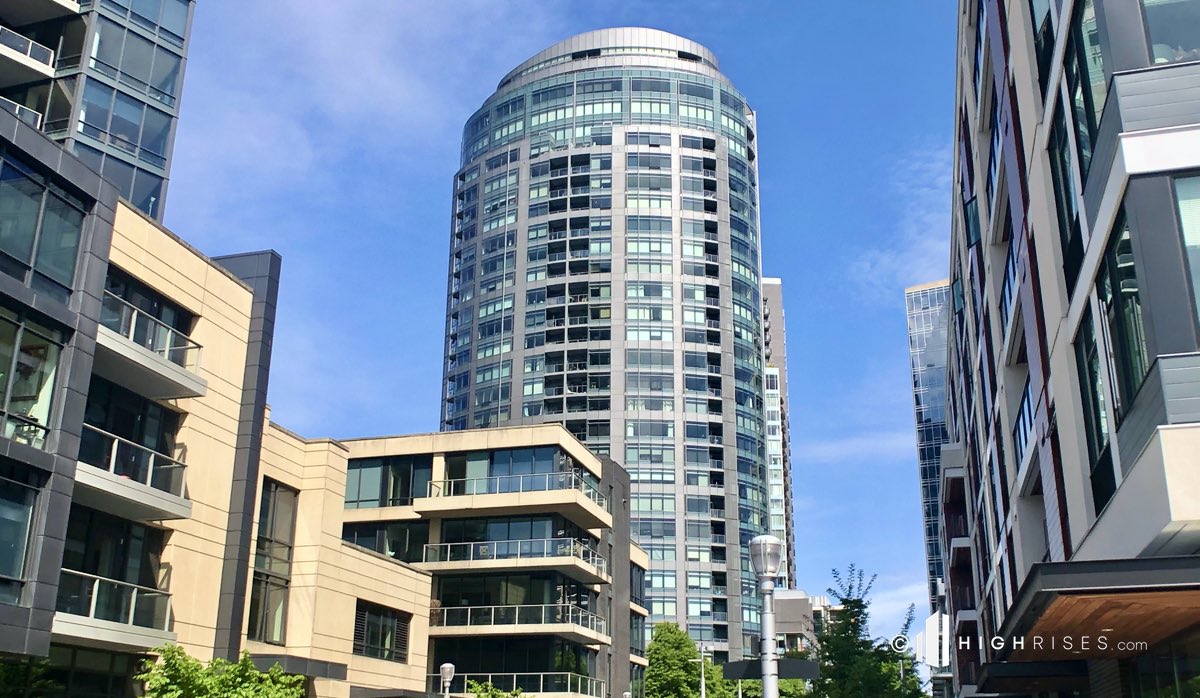 The John Ross high-rise condominiums in Portland Oregon South Waterfront